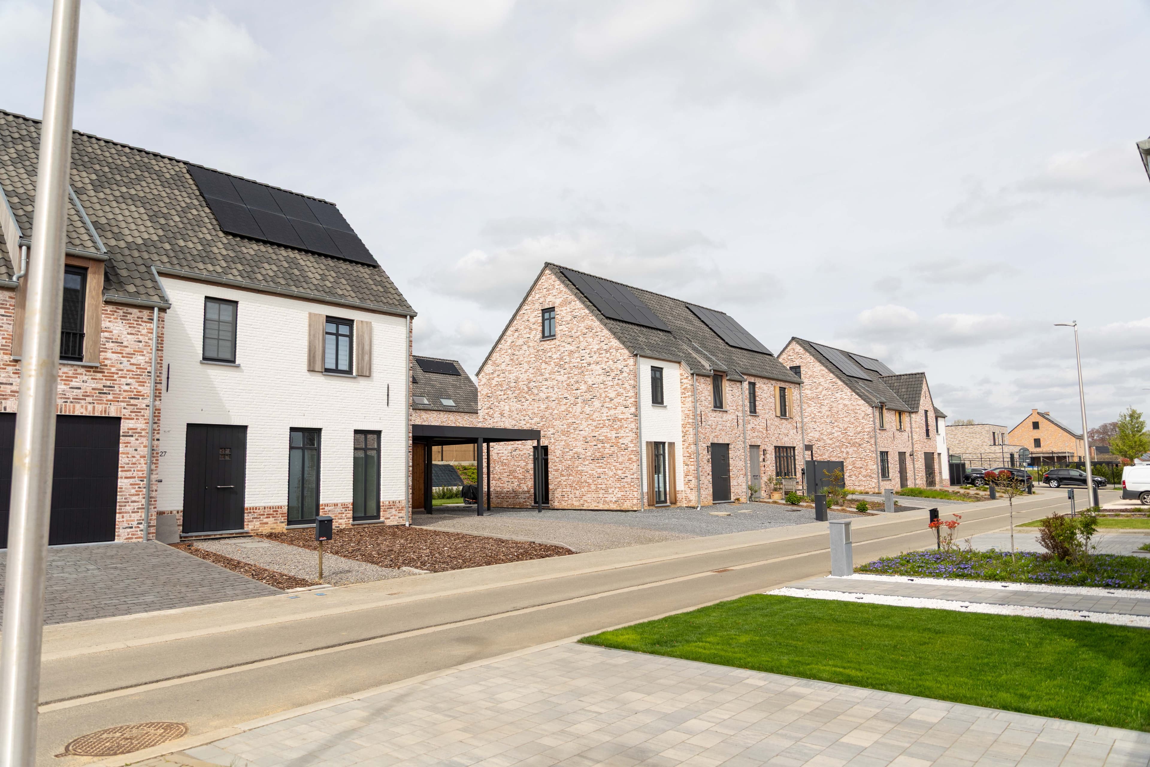 Fresialaan — verkaveling halfopen woningen